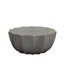 Table basse de jardin 35,39 po - Ciment, imperméable à l’extérieur. Gris, structure, facile à nettoyer et à conserver complètement, patio en ciment d'une capacité de 220 lb pour le jardin.
