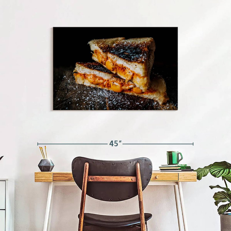 Yarlin Grilled Cheese, 24" H x 36" W