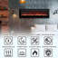 Electric Fireplace Inserts, Fireplace Heater for Indoor Use with Remote Control-597417849