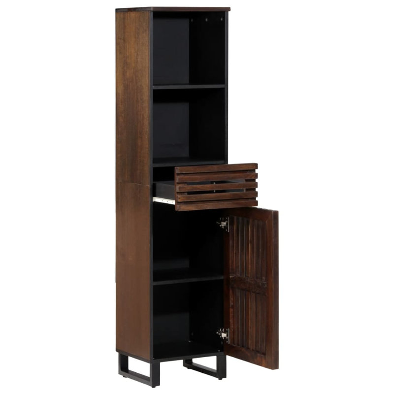 Bosonohy Bathroom Storage, Dark Brown