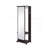 Stylish Hall Tree With Open Compartments, Hanging Rod, And Full-Length Mirror, A Practical And Elegant Addition To Your Home.