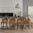 Bisto Upholstered Counter Height Bar Stool with Solid Wood legs-228284859
