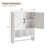 Bathroom Wall Cabinet with Towel Bar-510731168