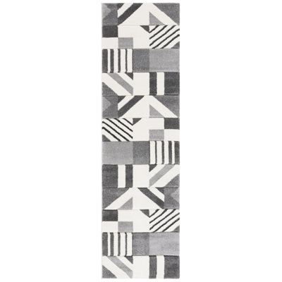 Tapis à motif géométrique Jeromie Performance