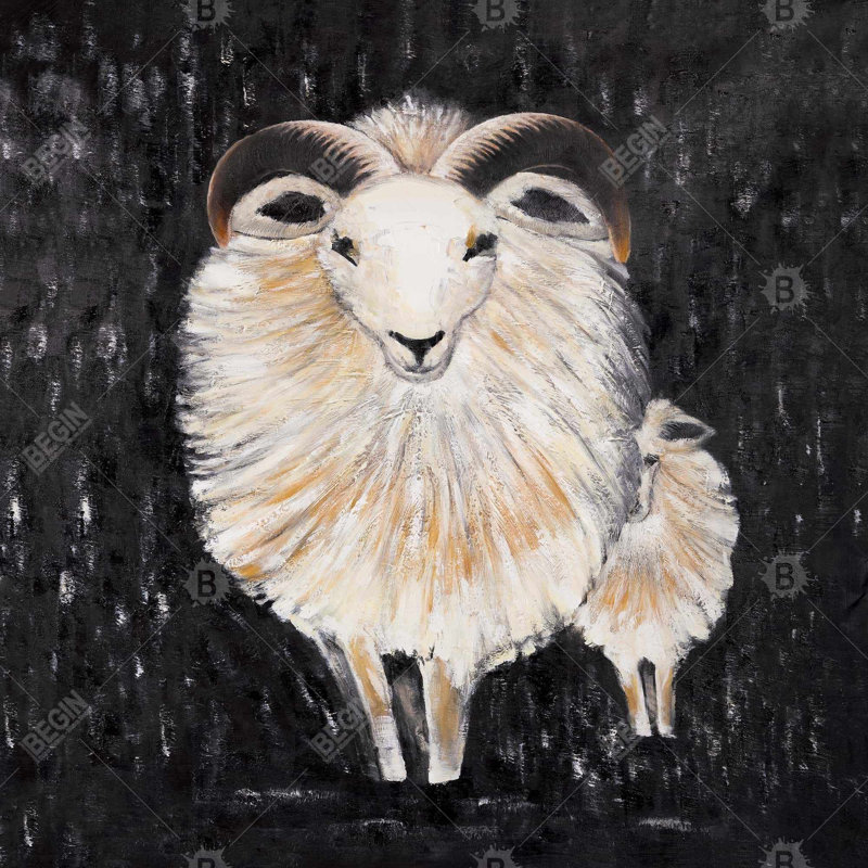 " Two Bushy Ram "