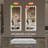 65*21In Led Mirror Full Length,Frameless Full-Length Mirror,Wall Mounted Mirror With Light,Three-Color Changing Light,Explosion-Proof Glass, High-Definition Imaging