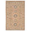 Tapis brun clair unique de 5 pi 10 po x 9 pi Alishaa