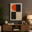 Study in Four Geometric - Wrapped Canvas-131764846-131764854