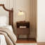17.7'' W Solid Wood Nightstand-852923759