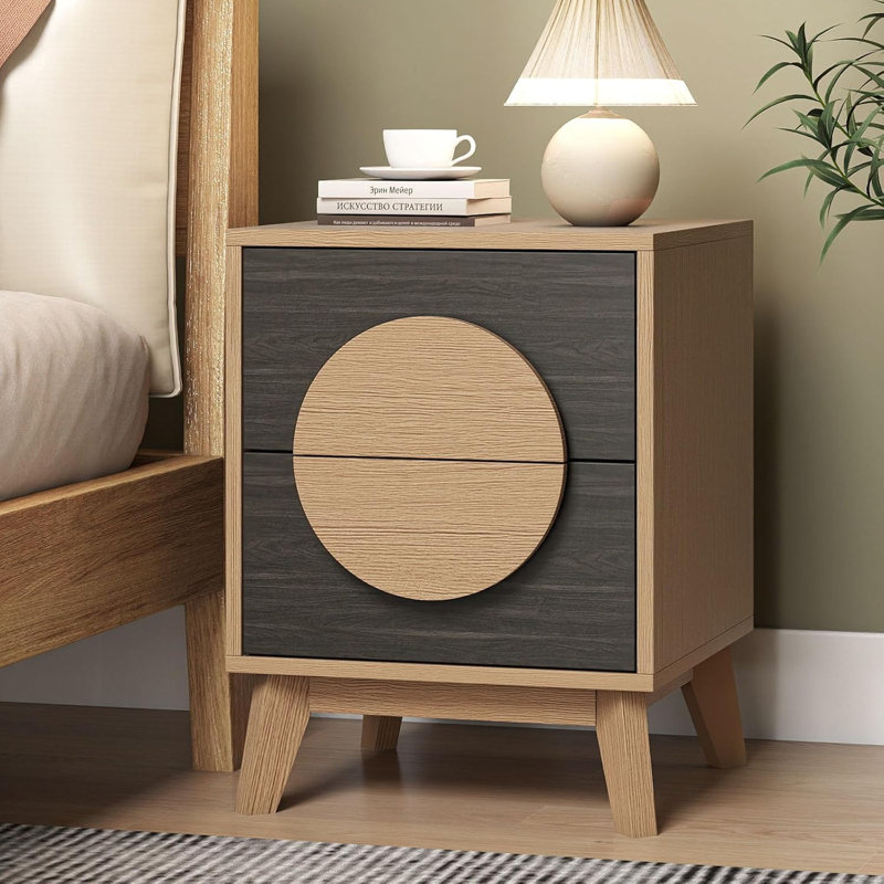 Oak Bedside Table