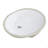 Oval Undermount Bathroom Sink With Overflow