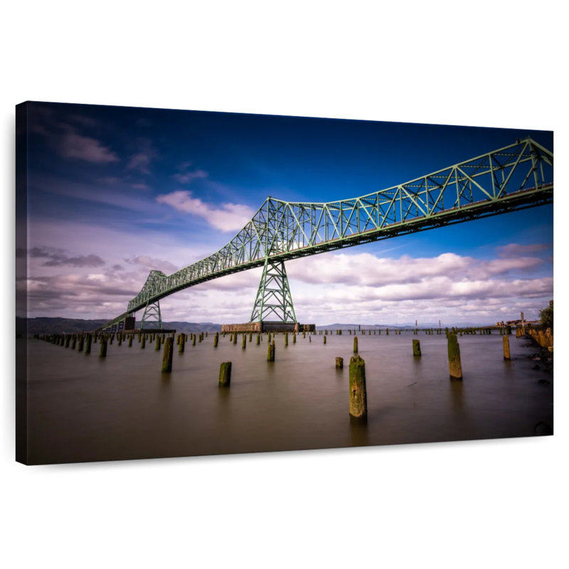 Lilie Astoria Megler Bridge, H 8 po x l 12 po