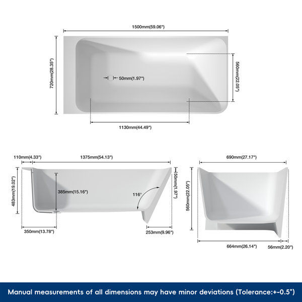 Dimensions du produit
