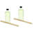 Labrosse Vanilla Almond Reed Diffuser Oils (200ml Each) with Chic Diffuser Bottle and Stylish Reed Sticks Aromatherapy Delight for Modern Living Spaces