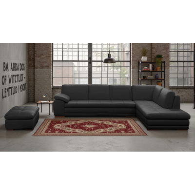 Nottingham Upholstered L-Shaped Sectional Right Hand Facing