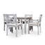 Ensemble repas carré 5 pièces