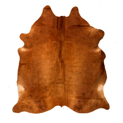 Myrtletown Novelty 2 cm x 1.75 cm Animal Print Cowhide Flatweave Area Rug