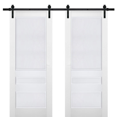 Veregio Paneled Wood Barn Doors