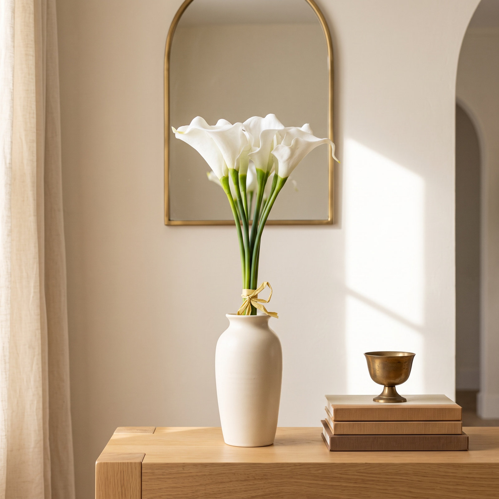 Paraiso Calla Lily Stems, White