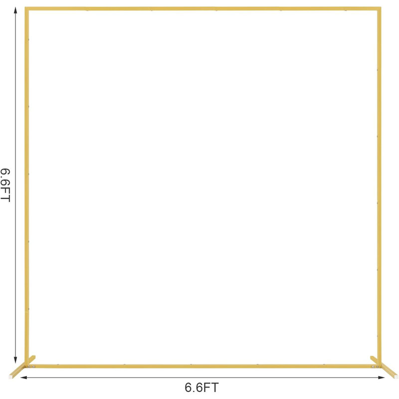 Metal Backdrops & Signs, Gold
