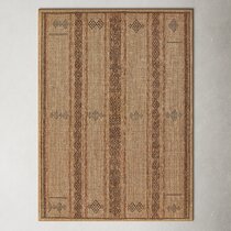 Multi Tally Textured Area Rug, 7x9