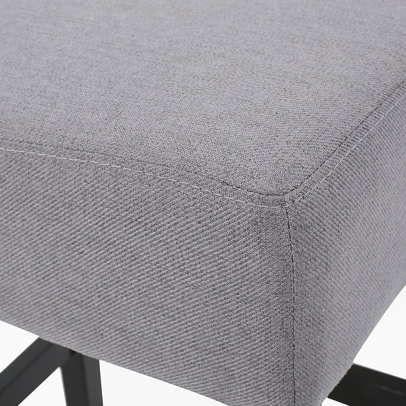 Tabouret de comptoir sans dossier, Gris