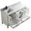 Meuble-lavabo en bois massif 60 "-94333736
