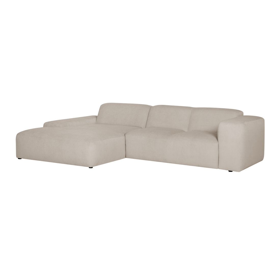 Ecksofa Chiodo - mittelgroßes Sofa Element - normale Länge Chaise Longue