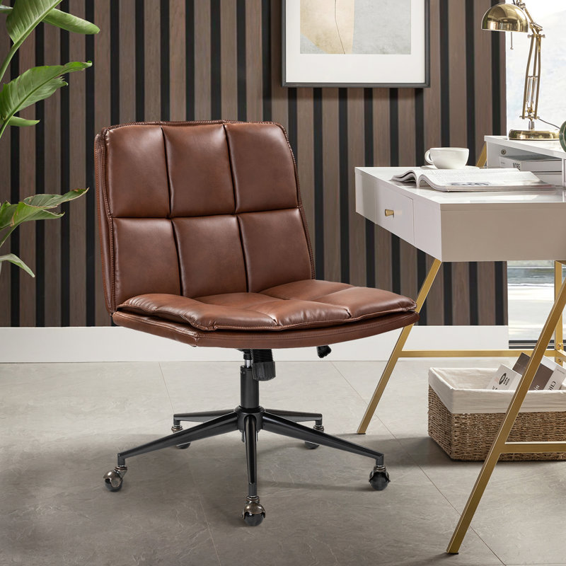 Chaise de bureau Cambrynn, Brun