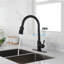 Robinet de cuisine tactile avec douchette extractible-117237988