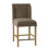 Dora Upholstered Stool with Solid Wood Frame