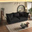 Canapé convertible confortable avec coussins moelleux et composants amovibles pour une utilisation polyvalente-114225415