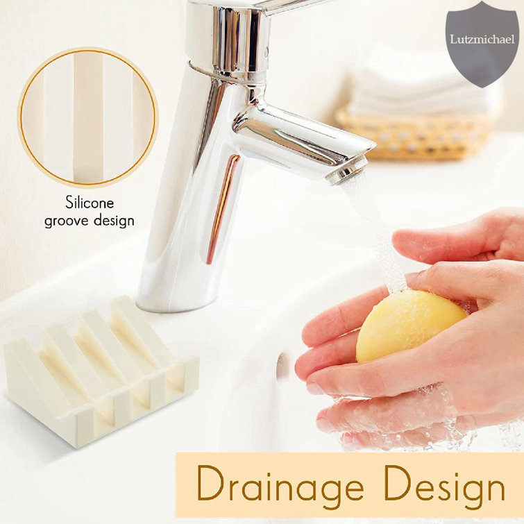 Rebrilliant Self Draining Soap Dish