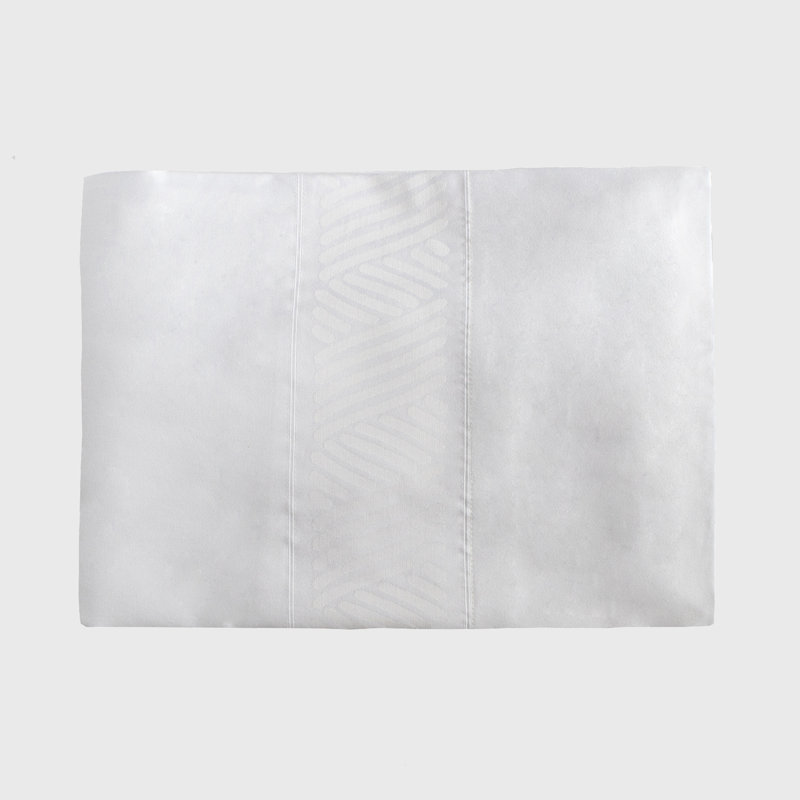 The Met x Ann Gish Anatolia 300 Thread Count 100% Cotton Pillowcase, Standard Pillowcase, Bone/Bone