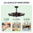 Caiden Chandelier Ceiling Fan with Remote & DC Motor (Bulb Not Included)
