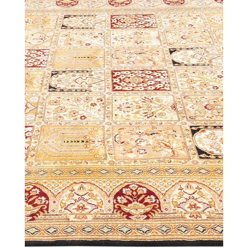 One-of-a-Kind 6' 1" x 9' 3" Hand Knotted Area Rug