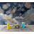 Space Rocket Wallpaper Planets Whimsical Wall Mural-704976381-704976382