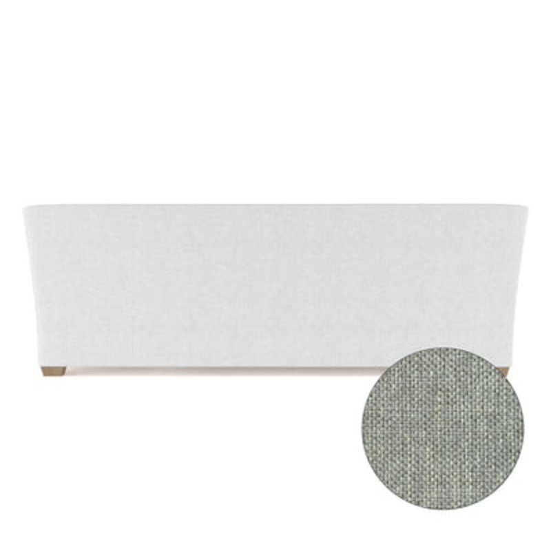 Canapé Rivington, H 31 po x l 108 po x P 37 po, Pebble Weave Linen Haze, Patiné