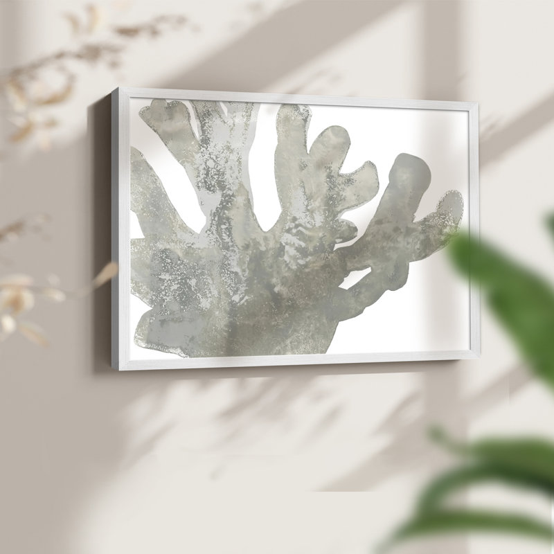 Stone Macro Coral I - Reproduction encadrée - Restickable