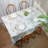Shentell Rectangle Floral Plastic / Acrylic Tablecloth-2113388519-2113388518