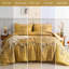 Ensemble d'édredon 7 pièces à motif damassé doux, ensemble de literie légère en microfibre avec draps, taies d'oreiller et taies décoratives-122765980-122765974