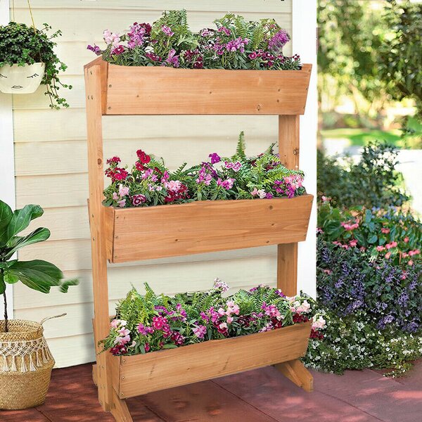 5 Tier Vertical Stackable Planter With Wheels and Tools Tower Garden  Planters US