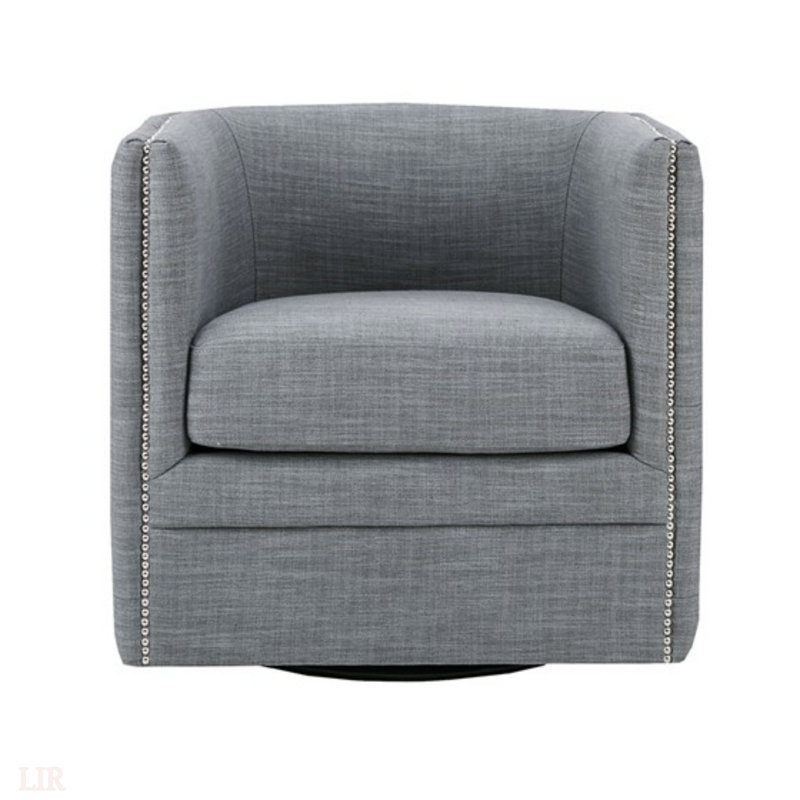 Fauteuil demi-tonneau Capstone, Gris