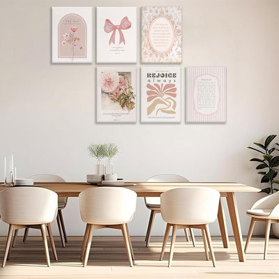 6 Piece Wrapped Canvas Print