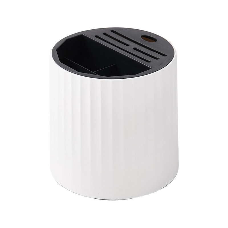 Plastic Round Flatware Caddy