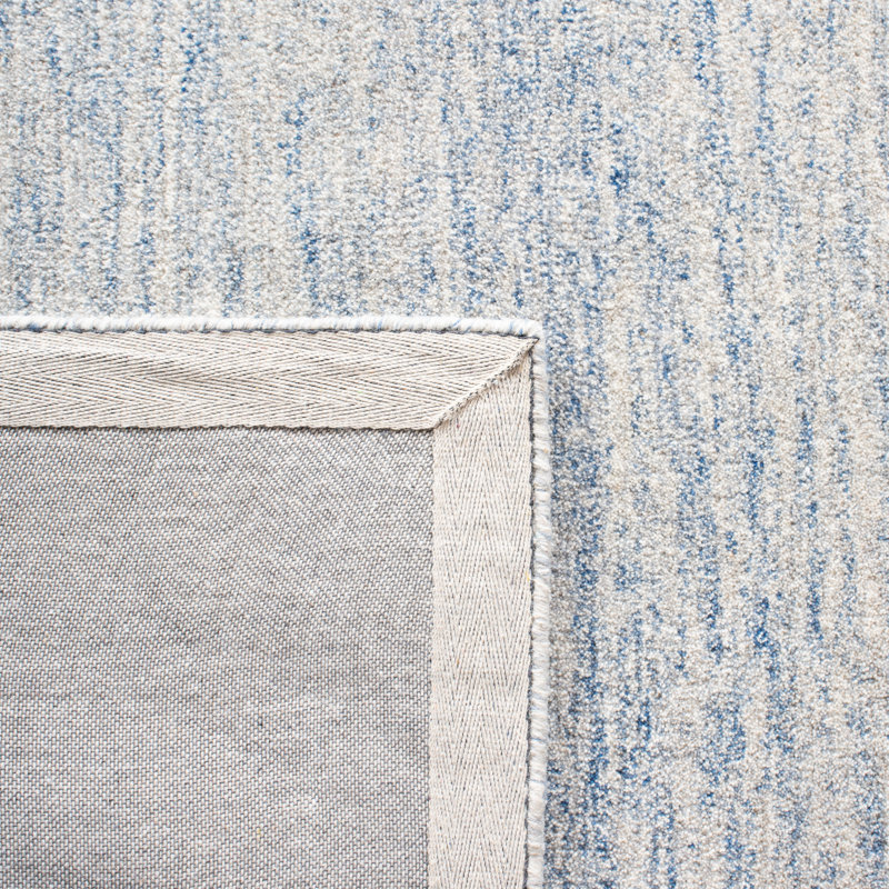 Tapis en laine et coton touffeté à la main Meudon Metro, Rectangle 5 pi x 8 pi