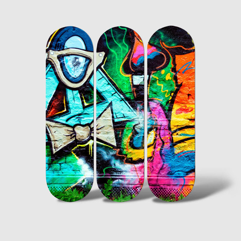 Superbe ensemble de peinture décorative en panneau de fibres à densité moyenne (3 pièces), imprimé UV, 27,6 x 27,6 pouces au total | 100% panneau de fibres à densité moyenne, épaisseur: 0,3 pouce | Parfait pour le salon, la chambre à coucher ou le bureau | Art mural accrocheur