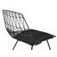 Harlan 46cm H Upholstered Metal Slat Back Side Chair-59851122