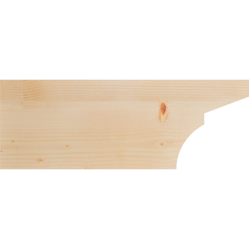Monterey Smooth Rafter Tail, Douglas Fir, 12" H x 32" W x 3.5" D