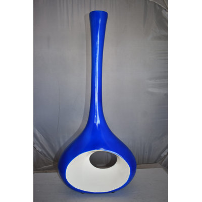 Modern Tall Vase Made of Resin Size: 37" x 14" x 19"H